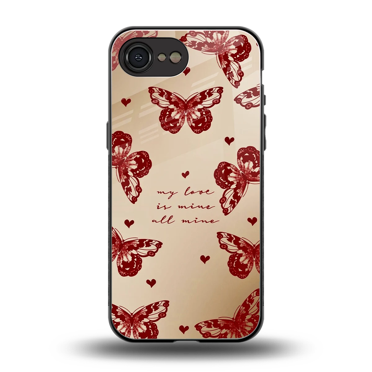 All Mine back phone cover | glass case for iphone 17e