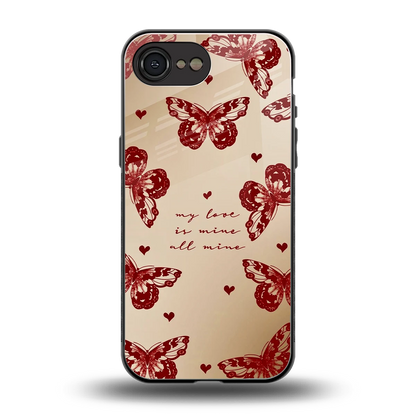 All Mine back phone cover | glass case for iphone 17e