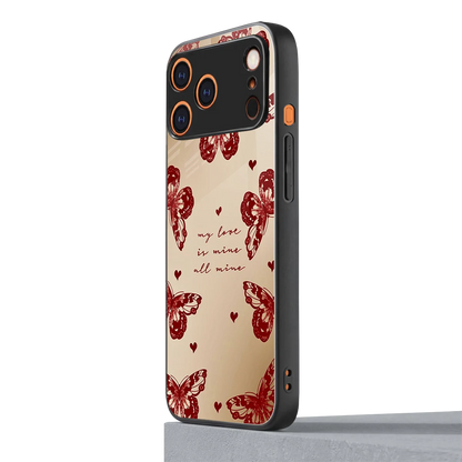 All Mine iphone 17 pro mobile cover | shockproof glass phone case