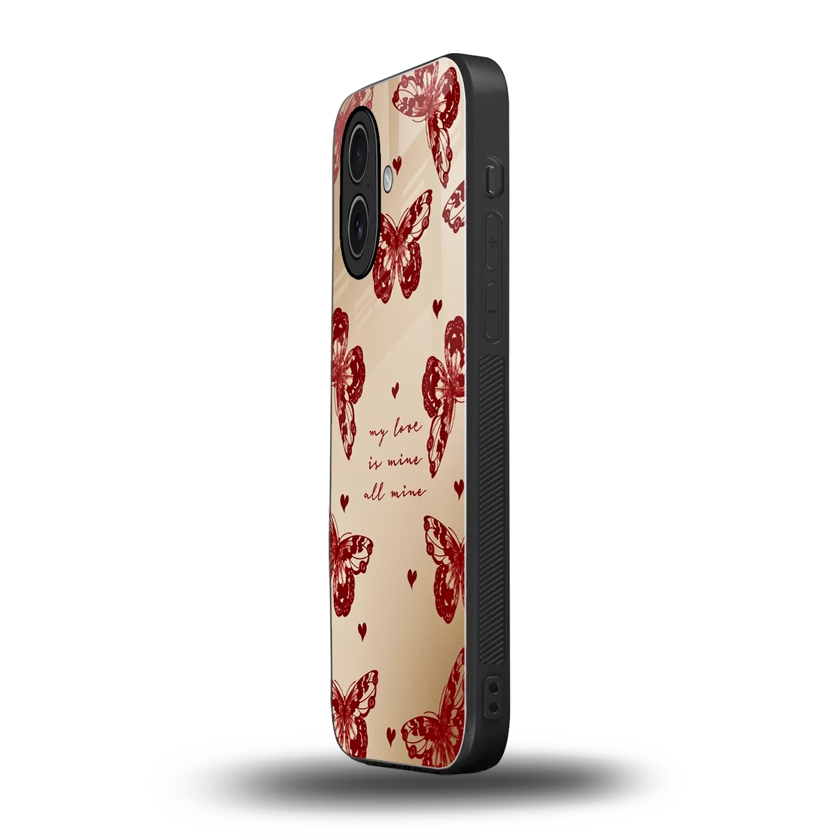 All Mine iphone 17 mobile cover | shockproof glass phone case