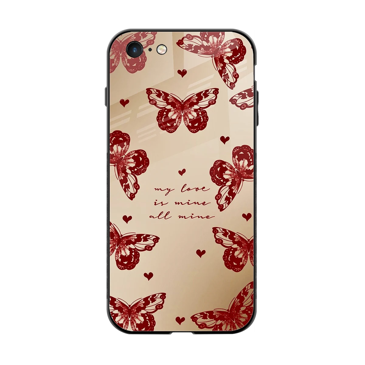 All Mine back phone cover | glass case for iphone 6