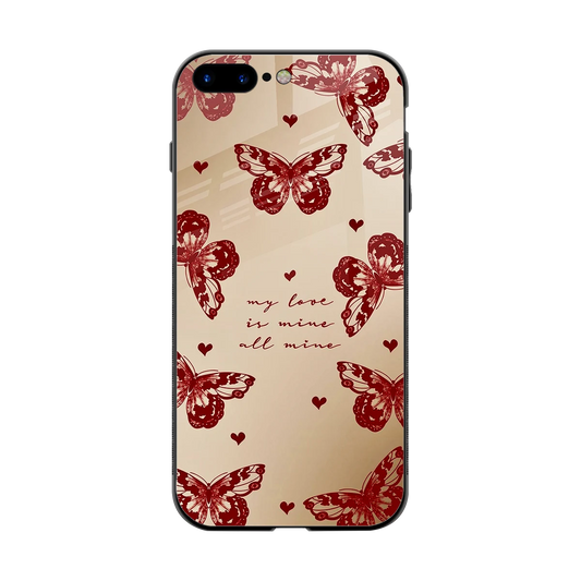 All Mine back phone cover | glass case for iphone 8 plus