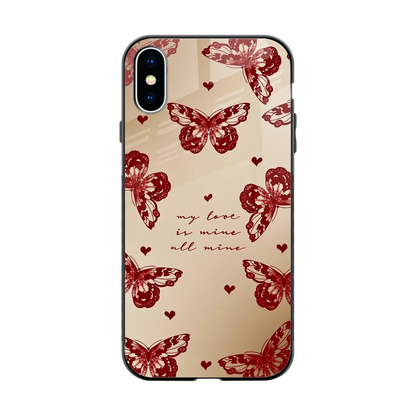 All Mine back phone cover | glass case for iphone x