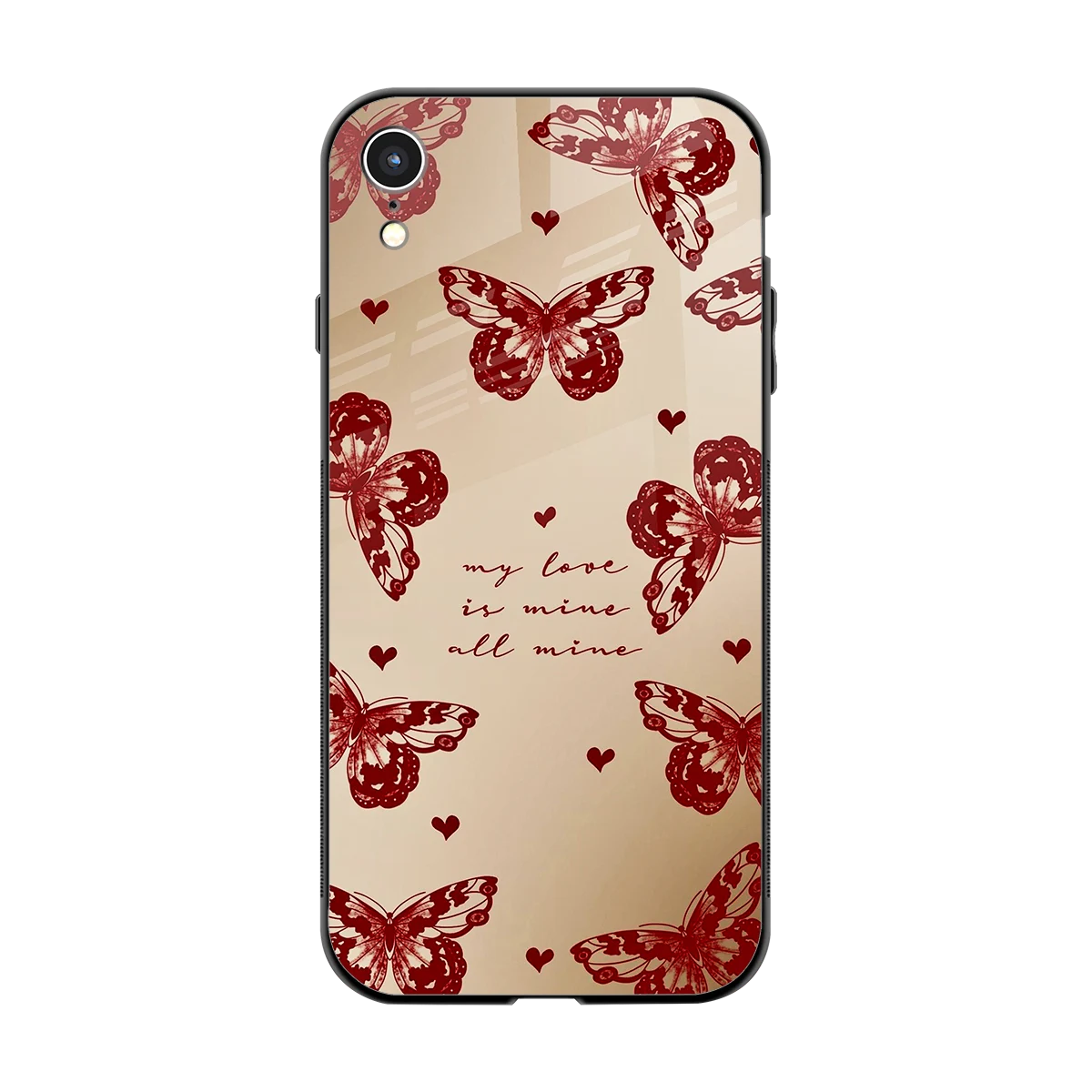 All Mine back phone cover | glass case for iphone xr