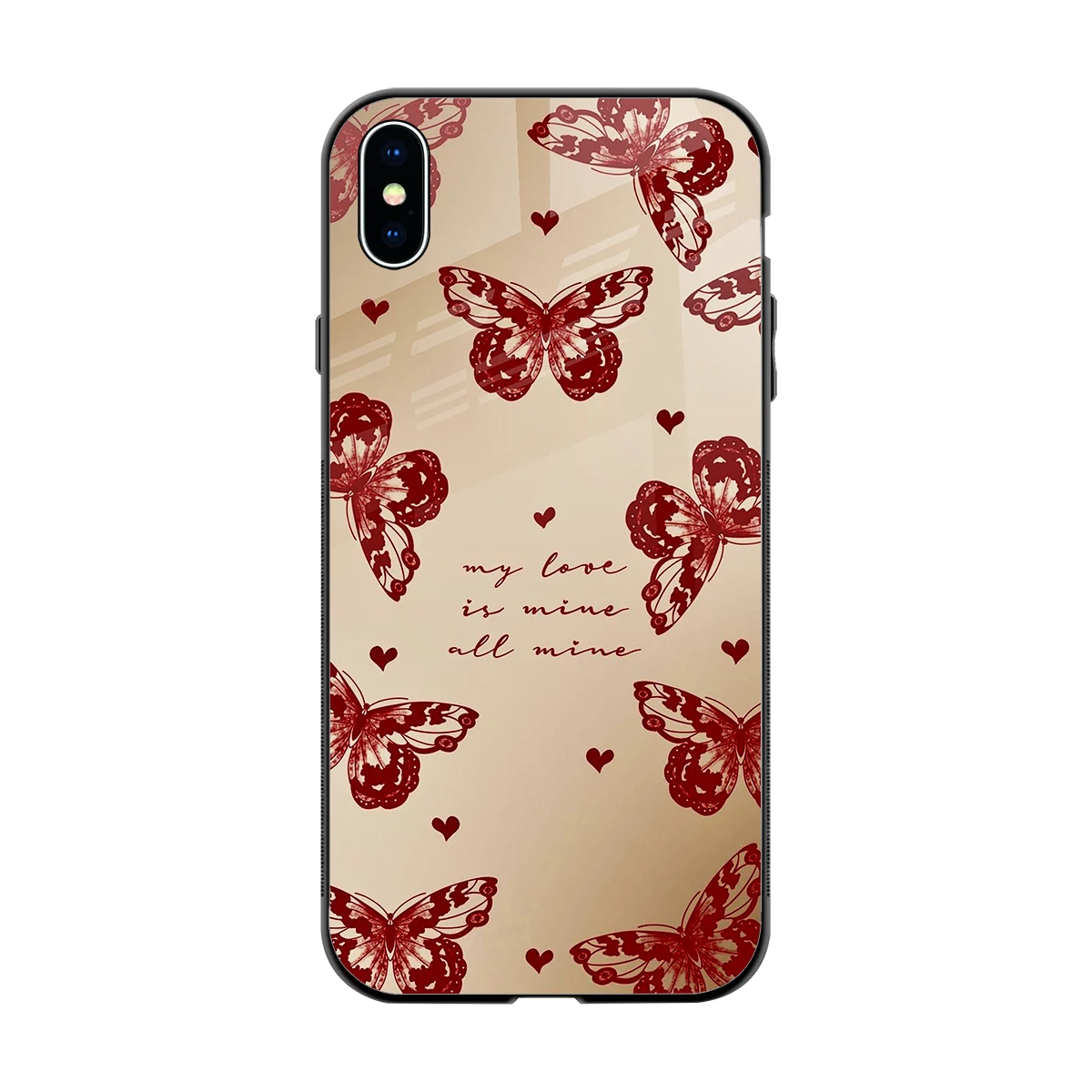 All Mine back phone cover | glass case for iphone xs max