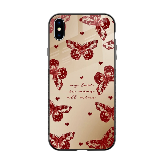 All Mine back phone cover | glass case for iphone xs max