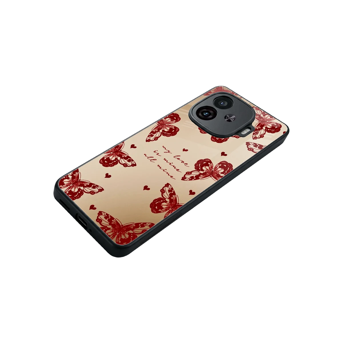 All Mine stylish phone case for iqoo neo 10r 5g | glossy glass and slim fit