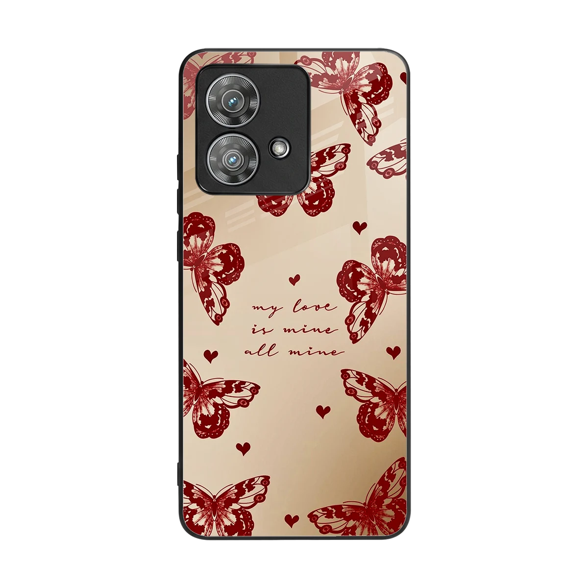 All Mine back phone cover | glass case for motorola edge 40 neo 5g