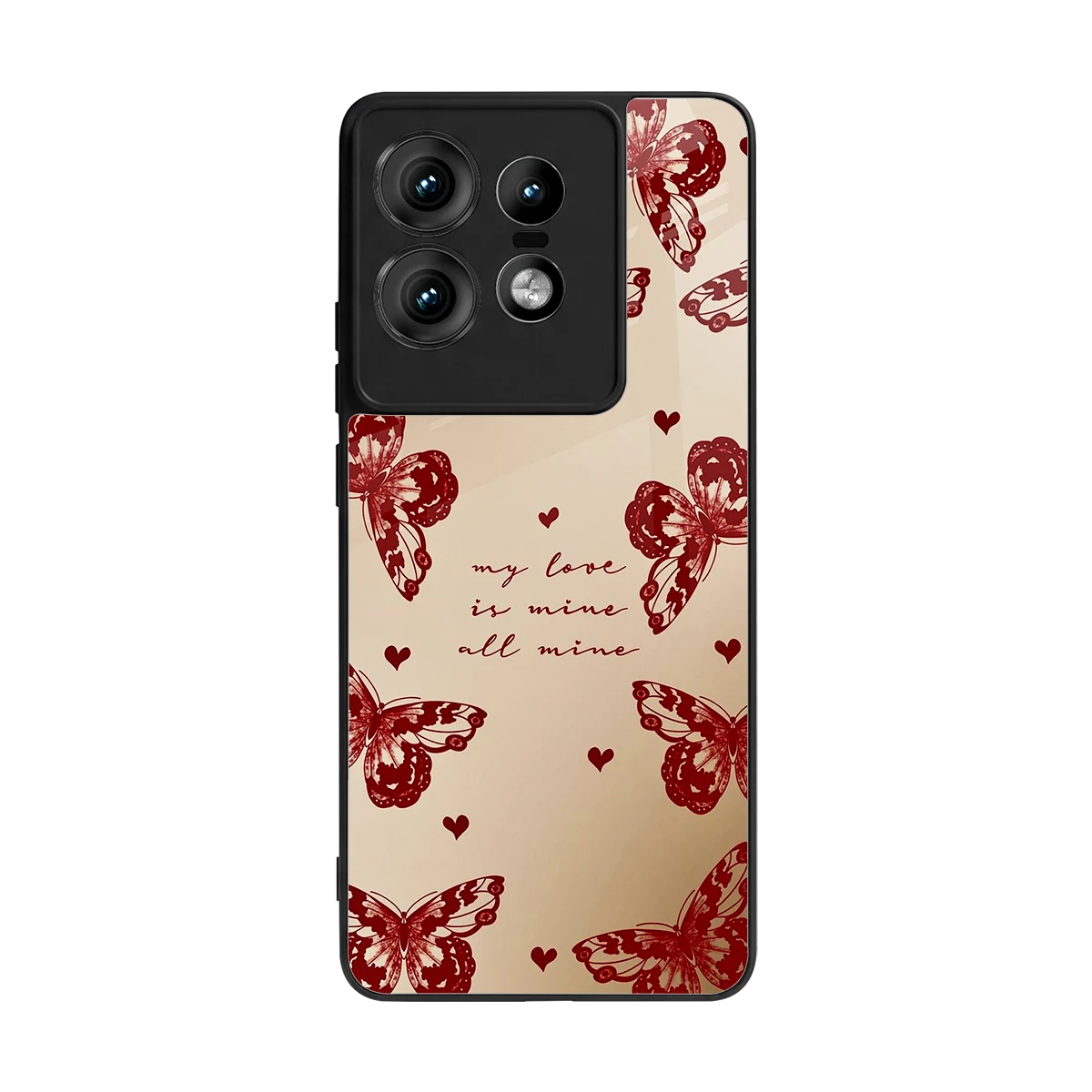 All Mine back phone cover | glass case for motorola edge 50 pro