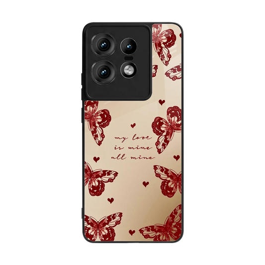 All Mine back phone cover | glass case for motorola edge 50 pro