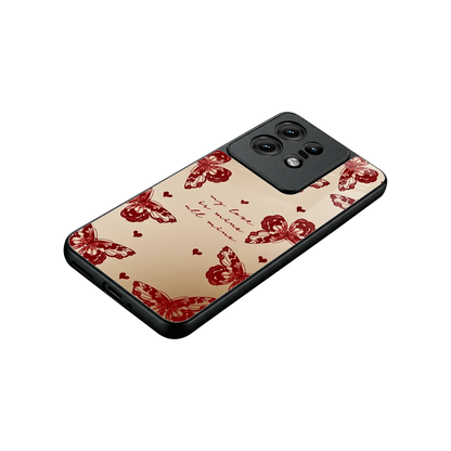 All Mine stylish phone case for motorola edge 50 pro | glossy glass and slim fit