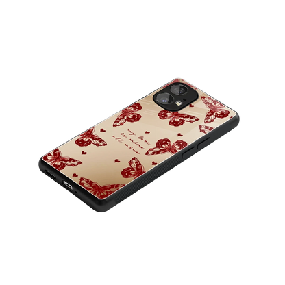 All Mine stylish phone case for nothing phone 1 | glossy glass and slim fit