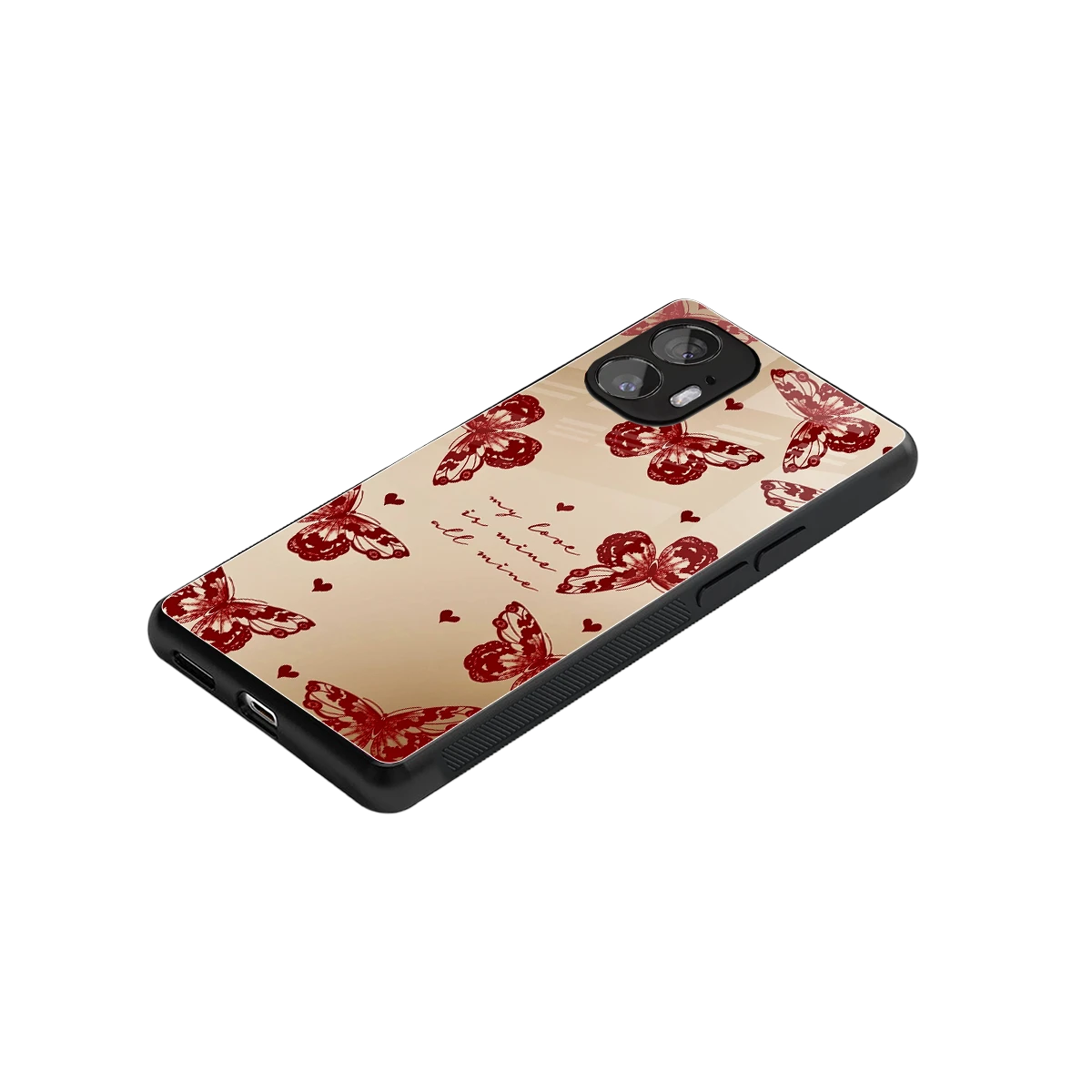 All Mine stylish phone case for nothing phone 2 | glossy glass and slim fit