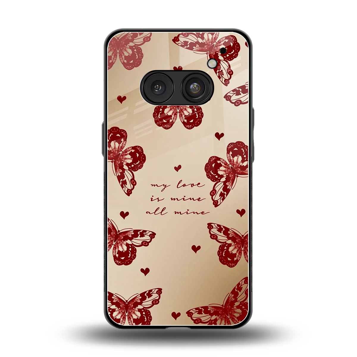 All Mine back phone cover | glass case for nothing phone 2a