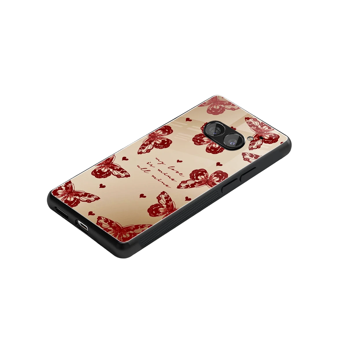 All Mine stylish phone case for nothing phone 2a | glossy glass and slim fit