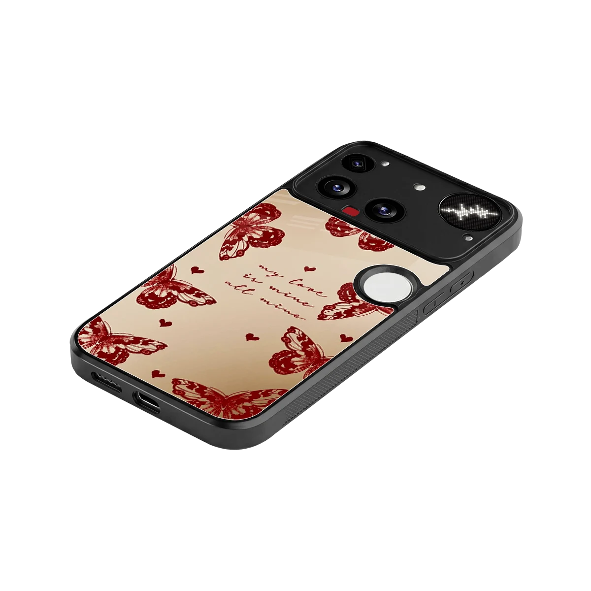 All Mine stylish phone case for nothing phone 3 | glossy glass and slim fit