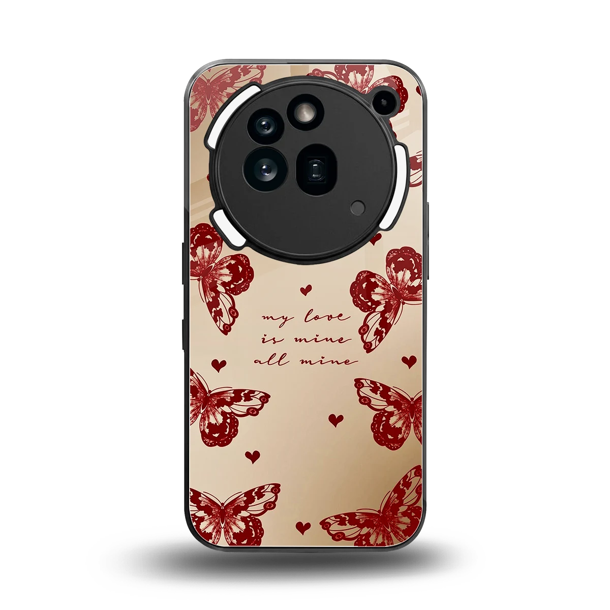 All Mine back phone cover | glass case for nothing phone 3a pro
