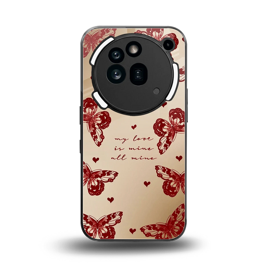 All Mine back phone cover | glass case for nothing phone 3a pro