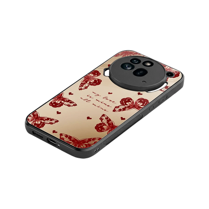 All Mine stylish phone case for nothing phone 3a pro | glossy glass and slim fit