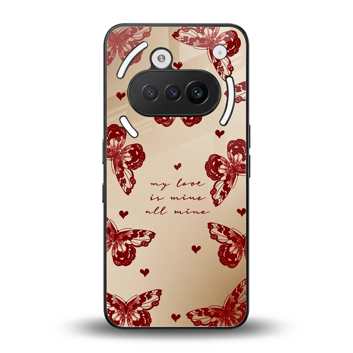 All Mine back phone cover | glass case for nothing phone 3a
