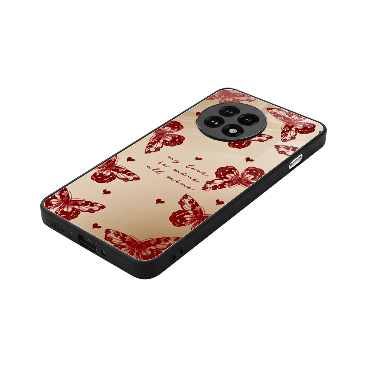 All Mine stylish phone case for oneplus 13r | glossy glass and slim fit