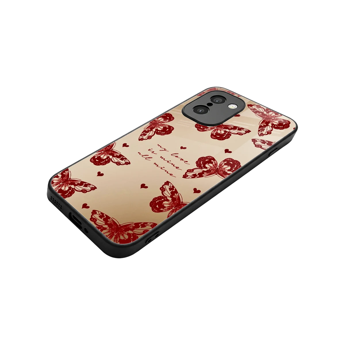 All Mine stylish phone case for oneplus 15r | glossy glass and slim fit