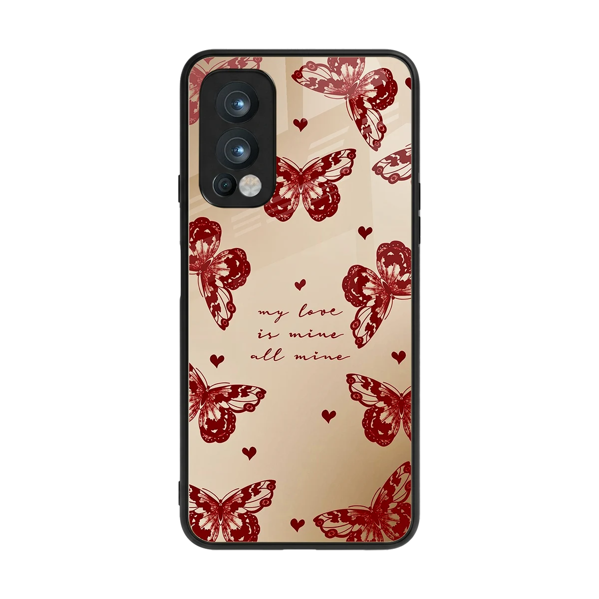 All Mine back phone cover | glass case for oneplus nord 2