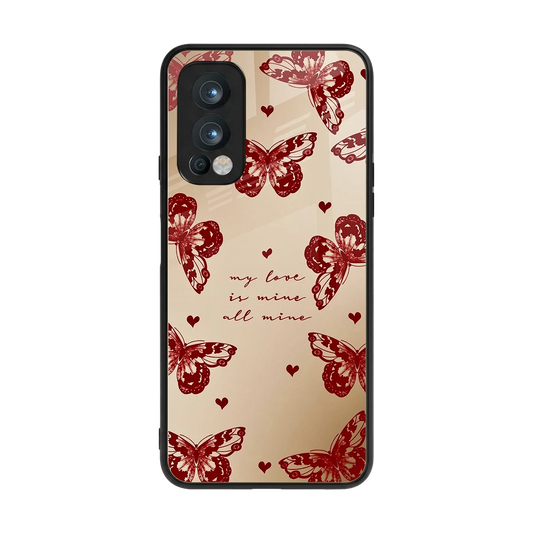 All Mine back phone cover | glass case for oneplus nord 2