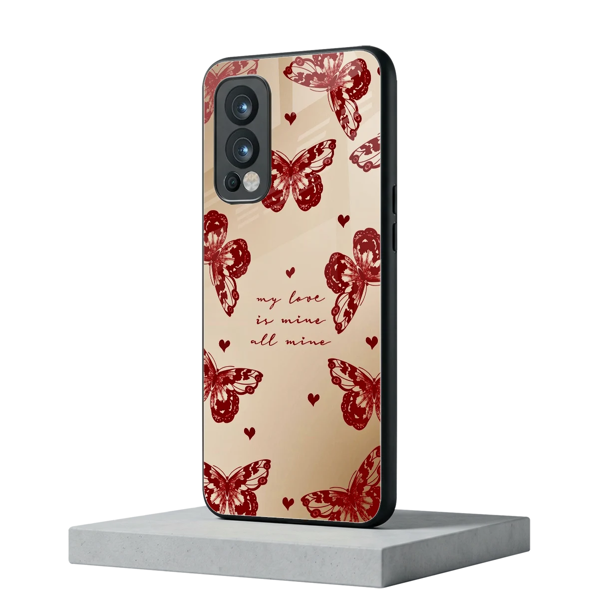 All Mine oneplus nord 2 mobile cover | shockproof glass phone case