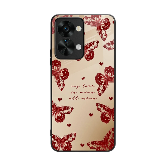 All Mine back phone cover | glass case for oneplus nord 2t