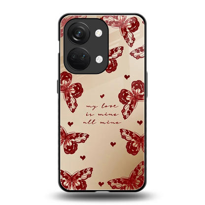 All Mine back phone cover | glass case for oneplus nord 3