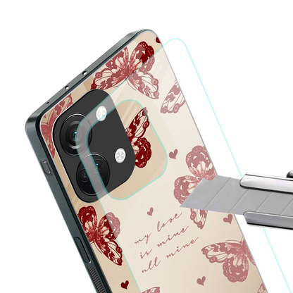 All Mine stylish phone case for oneplus nord 3 | glossy glass and slim fit