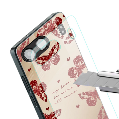 All Mine stylish phone case for oneplus nord 4 | glossy glass and slim fit