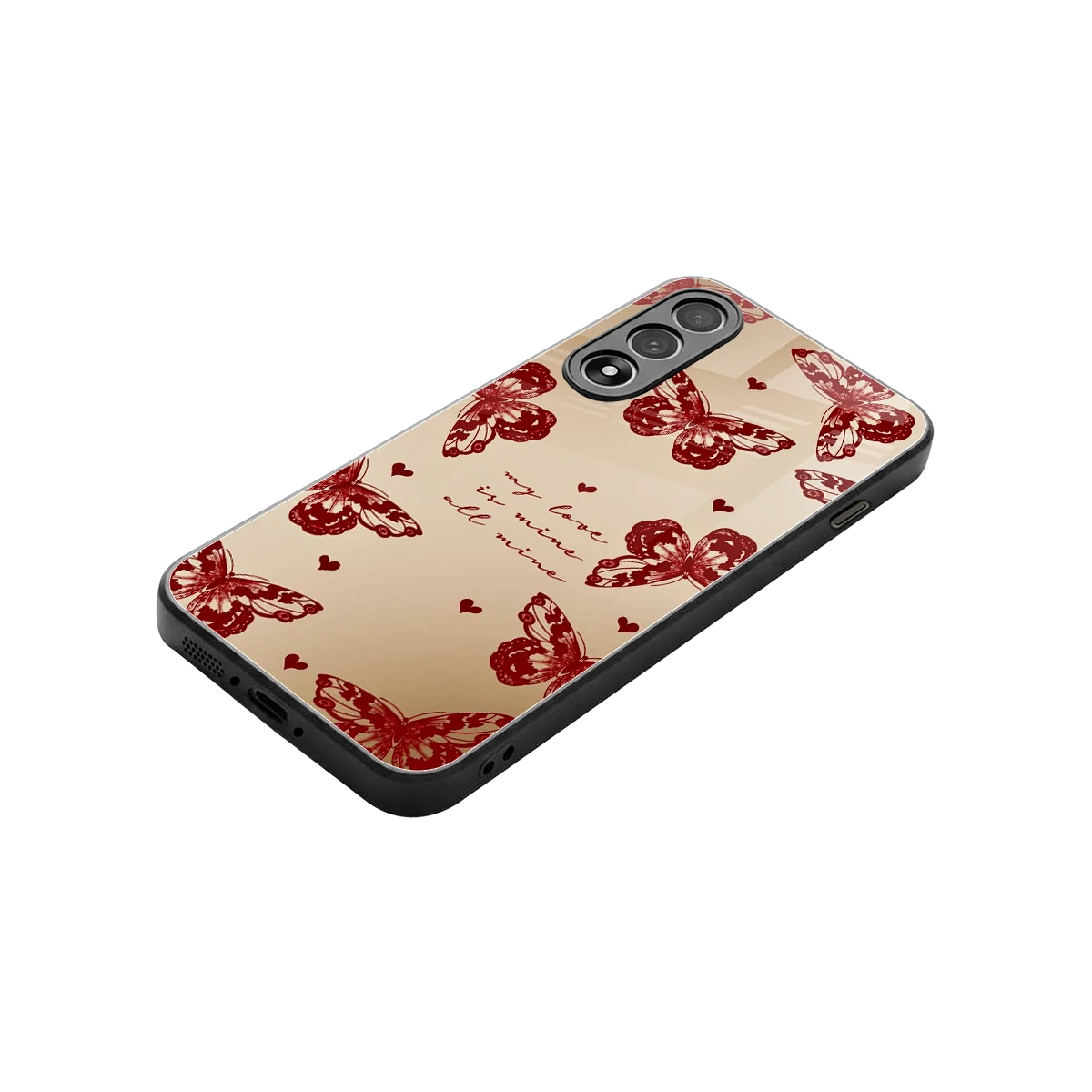 All Mine stylish phone case for oneplus nord 5 | glossy glass and slim fit