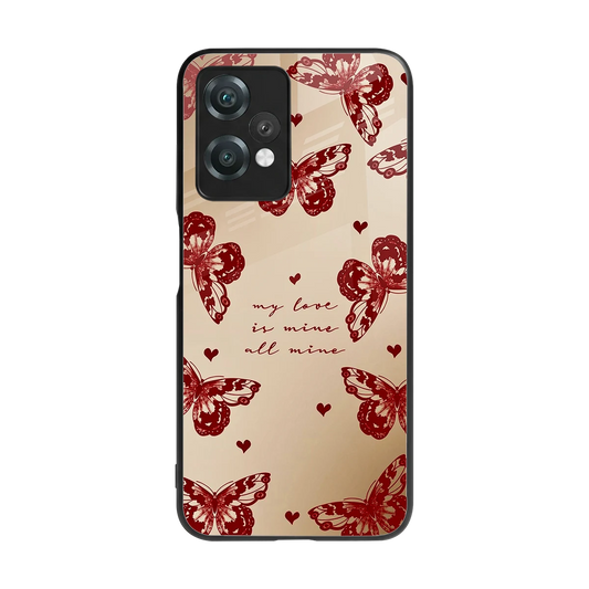 All Mine back phone cover | glass case for oneplus nord ce 2 lite