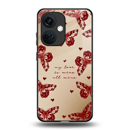 All Mine back phone cover | glass case for oneplus nord ce 3