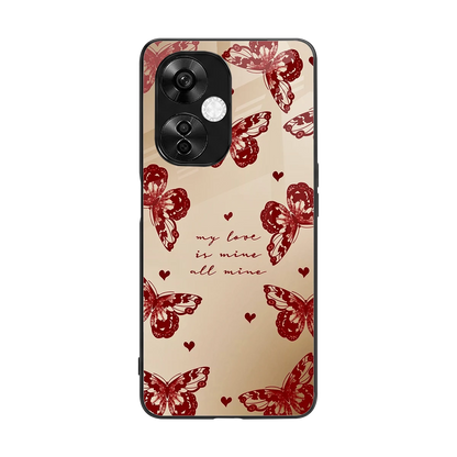 All Mine back phone cover | glass case for oneplus nord ce 3 lite