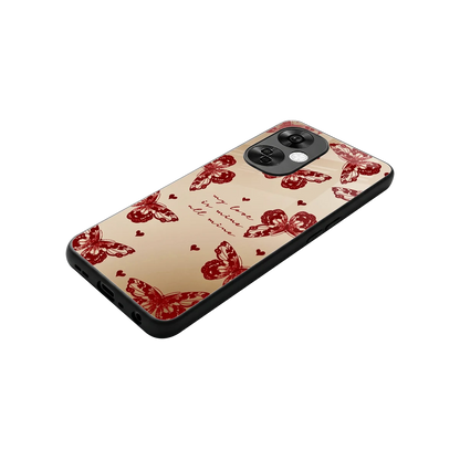 All Mine stylish phone case for oneplus nord ce 3 lite | glossy glass and slim fit