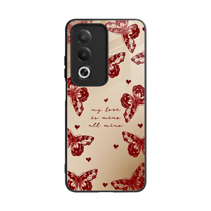 All Mine back phone cover | glass case for oppo a3 pro