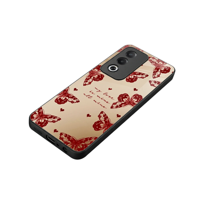 All Mine stylish phone case for oppo a3 pro | glossy glass and slim fit