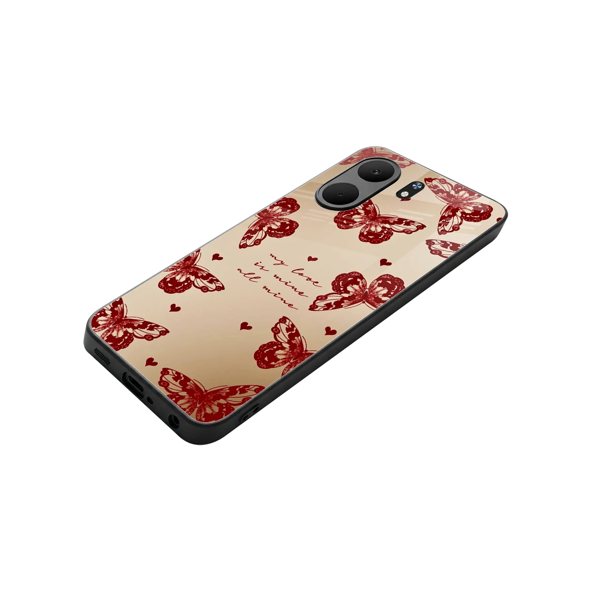 All Mine stylish phone case for oppo a5x 5g | glossy glass and slim fit