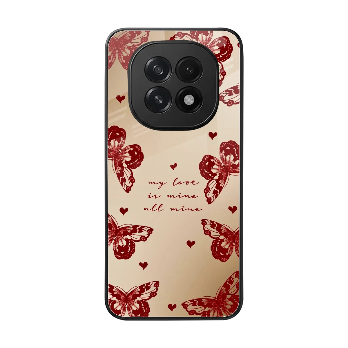 All Mine back phone cover | glass case for oppo f29 5g
