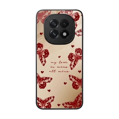 All Mine back phone cover | glass case for oppo f29 5g