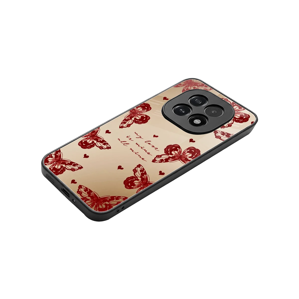 All Mine stylish phone case for oppo f29 5g | glossy glass and slim fit