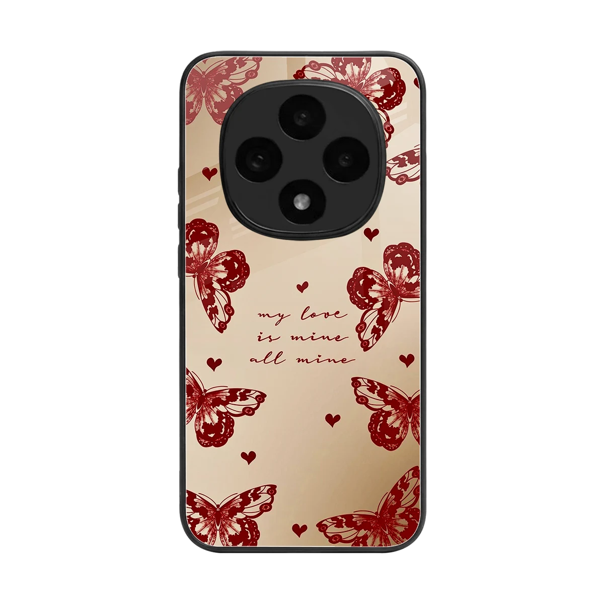 All Mine back phone cover | glass case for oppo f31 pro 5g