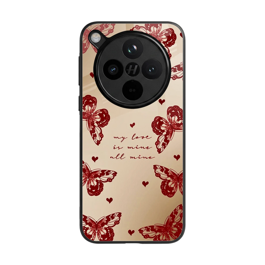 All Mine back phone cover | glass case for oppo find x8