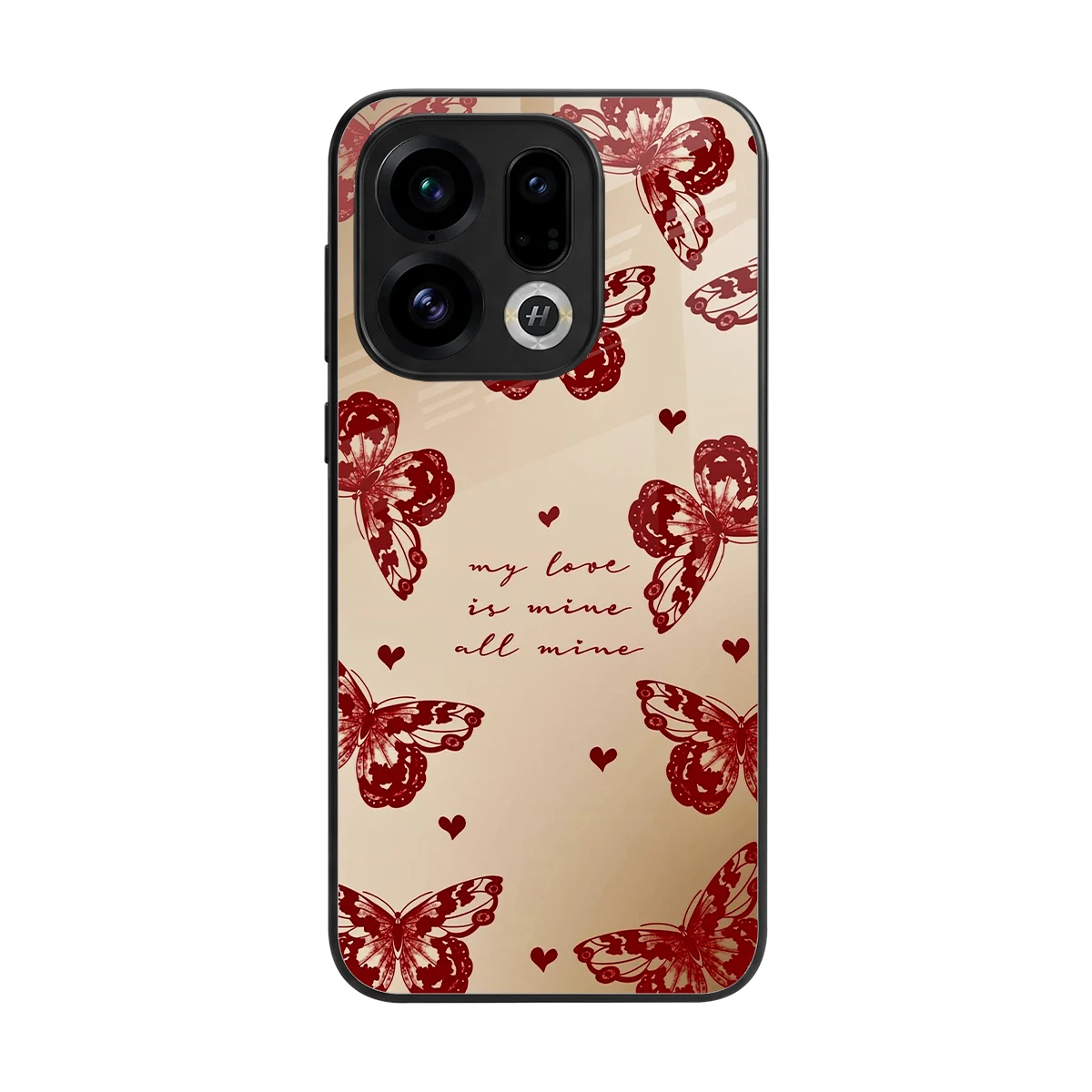 All Mine back phone cover | glass case for oppo find x9