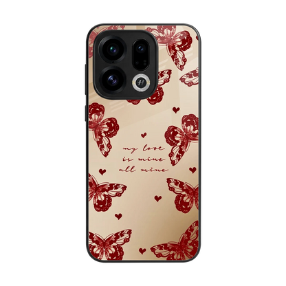 All Mine back phone cover | glass case for oppo find x9