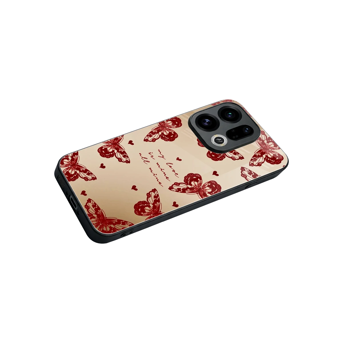 All Mine stylish phone case for oppo find x9 | glossy glass and slim fit