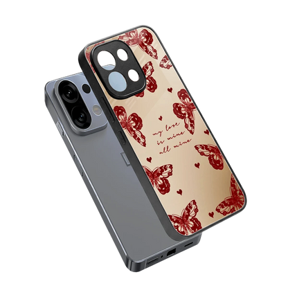 All Mine sleek oppo k13 5g cover with tempered glass back and TPU edges